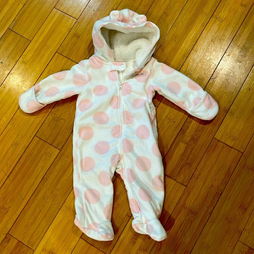 Carters Fleece Onesie Bear